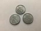 Lot of 3 - 1943-P  1c.  Lincoln Steel Pennys Philadelphia - Uncirculated- Nice - — photo 2