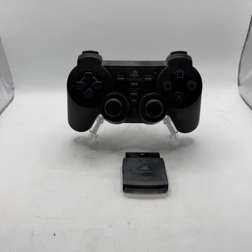 PS2, Playstation 2: Katana Wireless Force 2 Controller w/ Dongle, Black