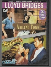 Lloyd Bridges, Abilene Town & Trapped Double Feature  (DVD, 2004 Slim Case) Used