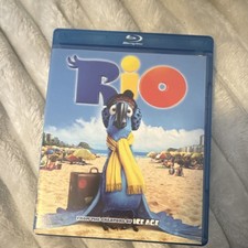 Rio Blu-ray Widescreen Animation G Jesse Eisenberg Anne Hathaway Carlos Saldanha