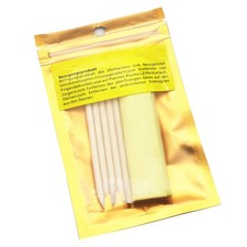 Watch Movement Cleaning Clay Green Rubber Putty Cleaner Tool With Wooden Stick F