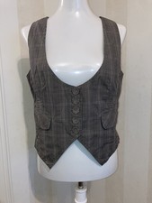 EDC Esprit ~ Damen Weste ~ Gr. 38 ~ klassisch kariert