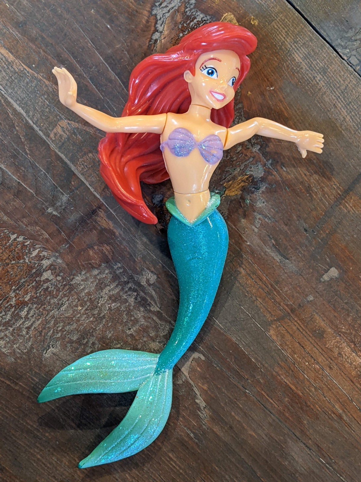The Little Mermaid Ariel Doll 8 Inch Sparkles Princess Posable Action Figure