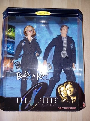 Barbie Puppen The Files Barbie als Dana Scully Ken als Fox Mulder 1998