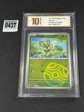 Sprigatito 0105/09 CBB1C Chinese Horizons Gem Pack Pokemon Master Ball  Grade 10