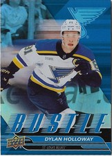 2025-26 Upper Deck Series 1 - Bustle Dylan Holloway  #B-6 Blues