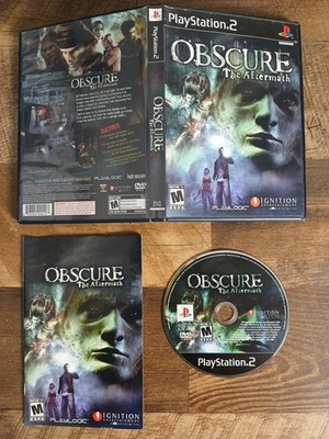 Obscure: The Aftermath (Playstation 2 PS2) Complete CIB - Tested - Good Disc!