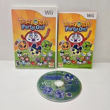 Tamagotchi: Party On (Nintendo Wii, 2007) Complete CIB Video Game Tested Working