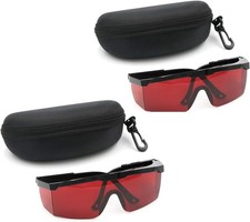 2 SET Goggles Laser Safety Glasses 190nm to 540nm Laser protective eyewear With
