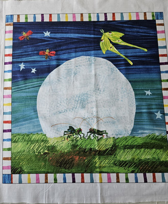 OOP 2009 Cotton Fabric Panel Eric Carle ''The Very Series'', Andover Fabrics!