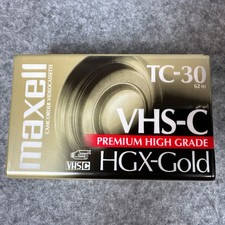 Maxell MAX203010 High Grade VHS-C Videotape Cassette