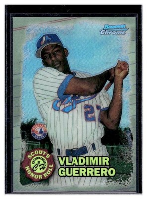 1997 Bowman Chrome Scout's Honor Roll #SHR3 Vladimir Guerrero Montreal Expos