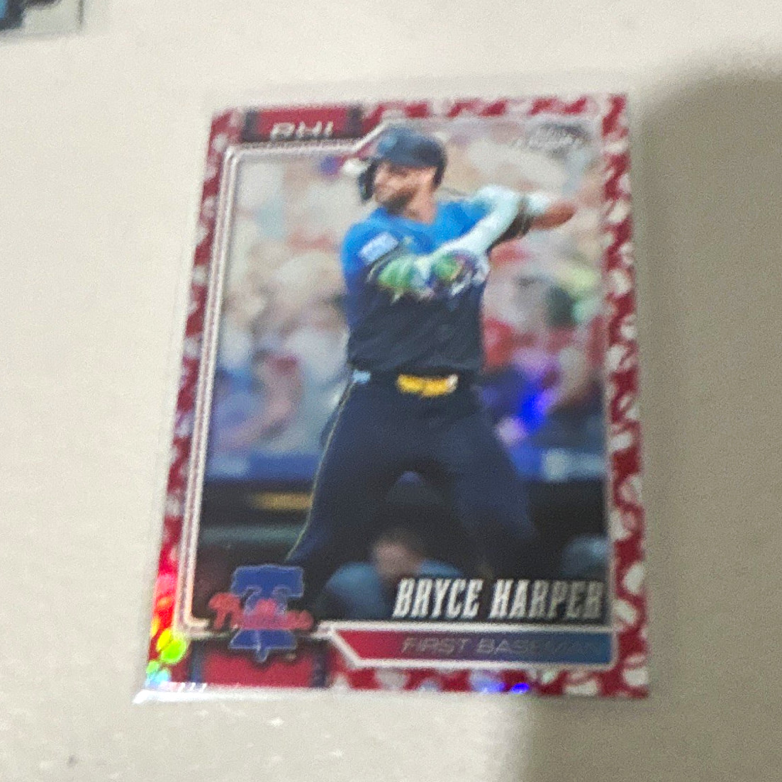 Topps 2026 Topps Series 1 Bryce Harper #250 Topps Logo Philadelphia Phillies