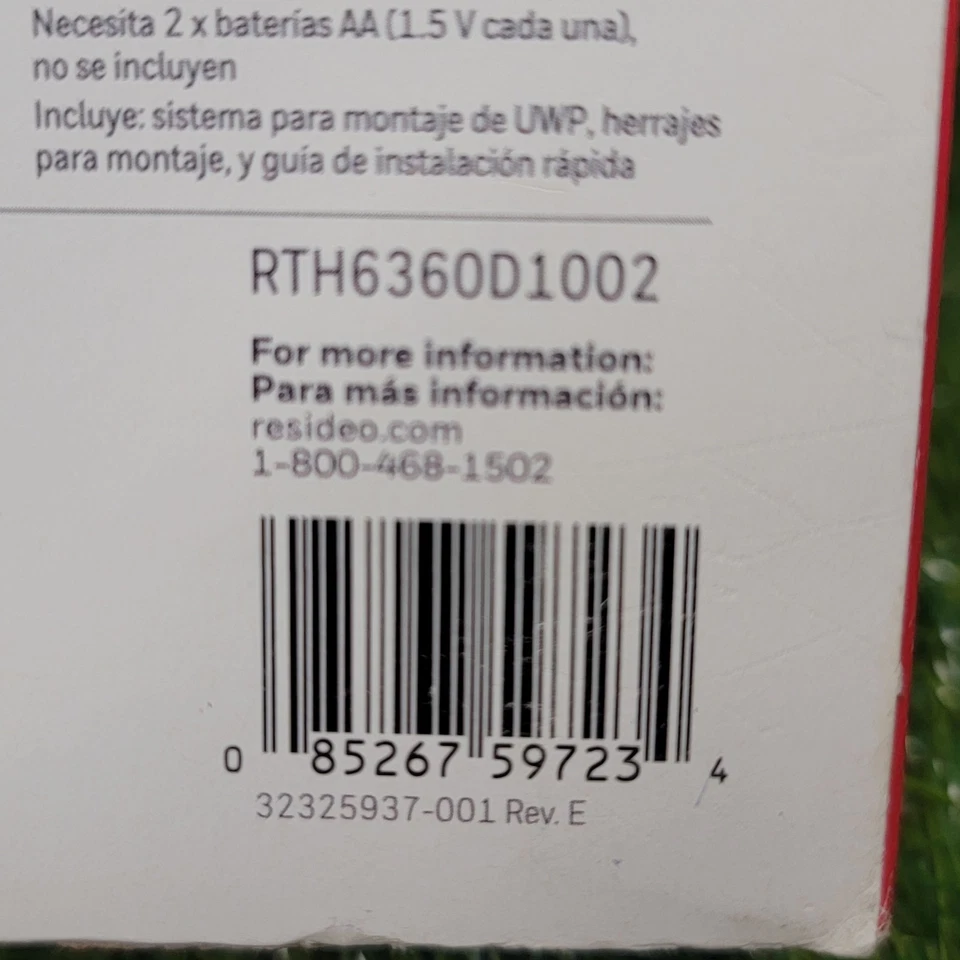 Honeywell Home T3 Programmable Thermostat RTH6360D1002 ( Open Box) - Image 4 of 4