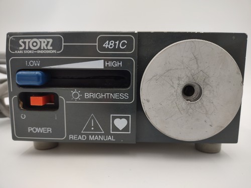 Karl Storz 481C Miniature Endoscope Light Source 115VAC Halogen Unit - Picture 2 of 10