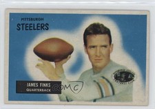 1955 Bowman Jim Finks #120 HOF 2v5