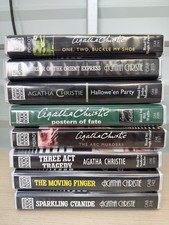 Agatha Christie 8 Audiobook Bundle 48 Cassette Tapes Unabridged Chivers Poirot