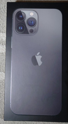 ORIGINAL Apple iPhone 13 Pro Max Graphite 128gb - EMPTY BOX ONLY