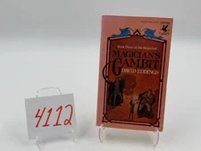 Book 3 The Belgariad Magician's Gambit David Eddings PB Del Rey 5th Print 6/84