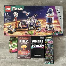 Board Game lot of 4 + Friends Space Lego - al...