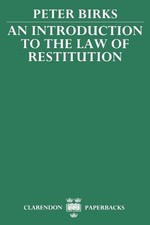 Peter Birks An Introduction to the Law of Res...