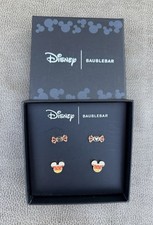 2 Pair Disney Baublebar Halloween Mickey Mouse Candy Head Stud Earrings New
