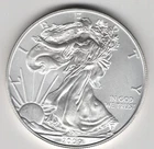 2009 WALKING LIBERTY AMERICAN EAGLE .999 FINE SILVER DOLLAR COIN 1oz. $1 USA