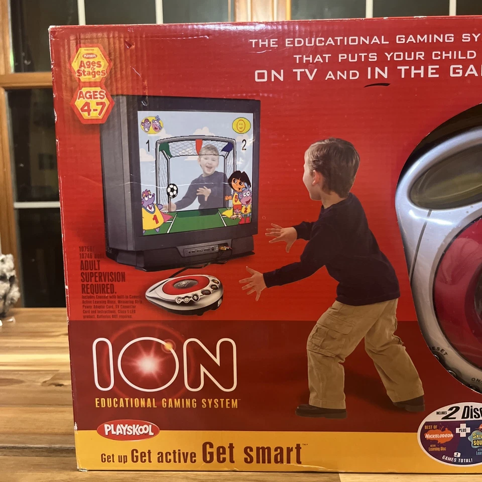 Ion Playskool Educational Motion Gaming Disc System Learn Play Video Game - Image 2 of 4