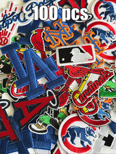 Wholesale 100 pcs Embroidered Baseball team Logo patches