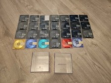 Maxell Minidisc MD Bundle With Storage Boxes * Please Read Description *