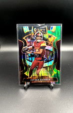 2025 Panini Select - Concourse Jayden Daniels #88 Black & Green Shock Prizm