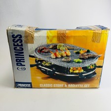 Princesa Clásica Piedra Raclette Set 8 Personas Parrilla Fiesta Nuevo