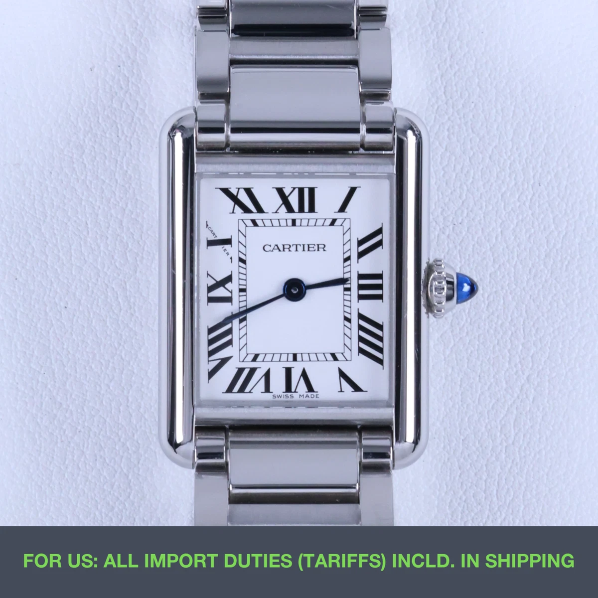 CARTIER Tank mast SM WSTA0110 Silver Dial Quartz Ladies Watch_956154 Cartier Cartier WSTA0110 Tank Mast SM Quartz Ladies with  main image 2
