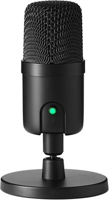 Amazon Basics Mini-USB-Kondensatormikrofon für Streaming, Gaming, Podcasting