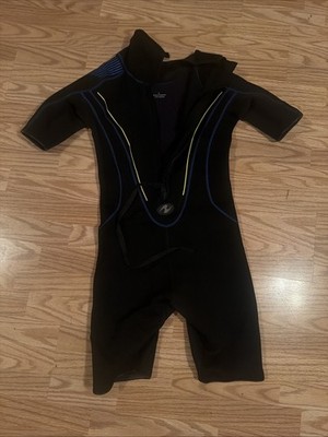 aqua lung drysuit large shorts 2mm hydroflex