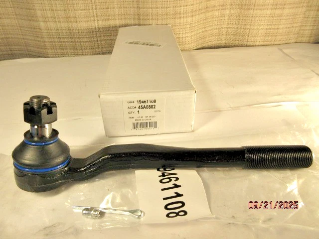 NEW AC Delco 45A0803 Tie Rod End Passenger Side, Right Side Outer, GM# 19461108 - Image 2 of 4