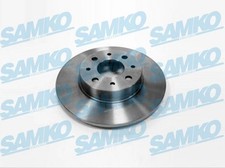 SAMKO 2x Bremsscheibe hinten voll passend für Alfa Romeo Mito 955 955 