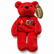1999 Salvino's Bammers Steve Young 8 San Francisco 49ers Plush Bear NFL
