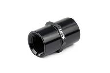HPS Performance Aluminum Black Straight NPT Female To NPT Female Coupler Adapter