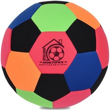 Size 4 Soft Fabric Soccer Ball Safe Silent Indoor Ball for Youth, Lightweight...