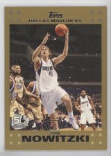 2007-08 Topps Gold /2007 Dirk Nowitzki #41 HOF 0gf3