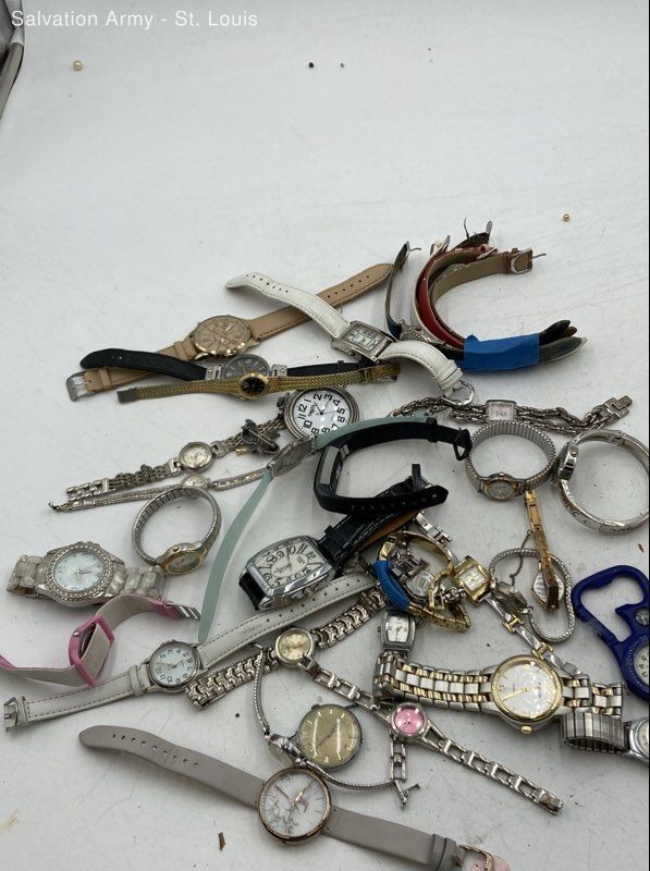 Assorted Womens Multicolor Adjustable Wristwatche… - image 1