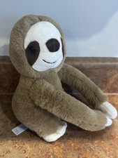 FAO Schwarz 9 In Hugging Sloth Plush Toy Stuffed Animal