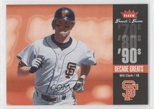 2006 Fleer Greats of the Game Decade Greats Will Clark #DEC-WC 0a1