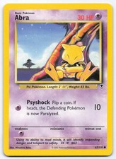 Abra 67/110 Legendary Collection Common Pokemon Card Mitsuhiro Arita LP PO12