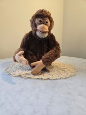 Jocko stuffed monkey by Steiff from the 1950s