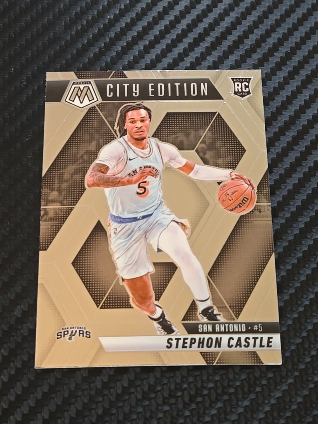 2024-25 Panini Mosaic - City Edition Stephon Castle #290 (RC)