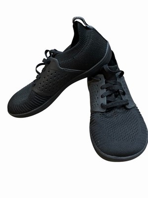 WHITIN Minimalist Barefoot Low Sneakers Black Women's Shoes Sz 8.5