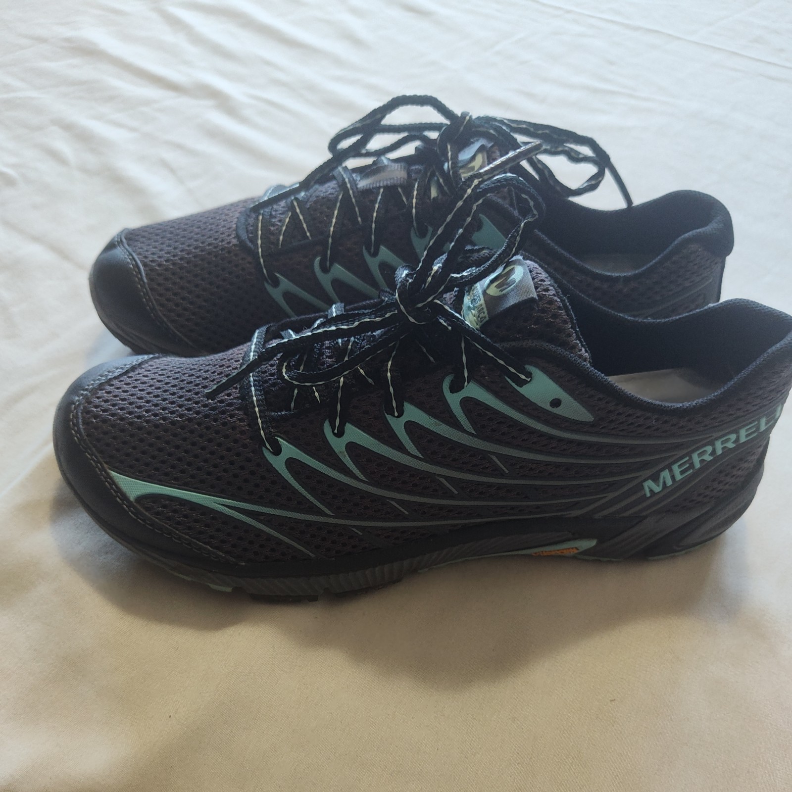 Scarpe da corsa Merrell Bare Access Arc 4 donna taglia 10 grigio blu sneakers 03934