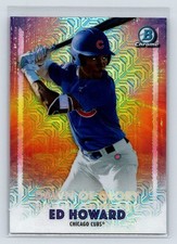 Ed Howard 2021 Bowman Chrome #DG-6 Dawn of Glory Mojo Cubs 3-12